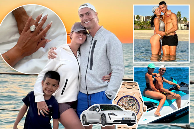 Cristiano Ronaldo tặng quà khủng cho hôn thê