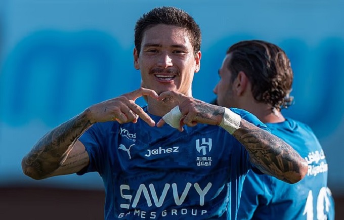 Nunez đã ghi 2 bàn trong 2 trận liên tiếp cho Al Hilal
