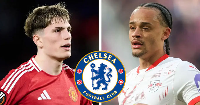 Chelsea muốn chiêu mộ Garnacho, Simons và một trung vệ nữa