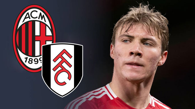 Hojlund đang được cả Milan lẫn Fulham quan tâm