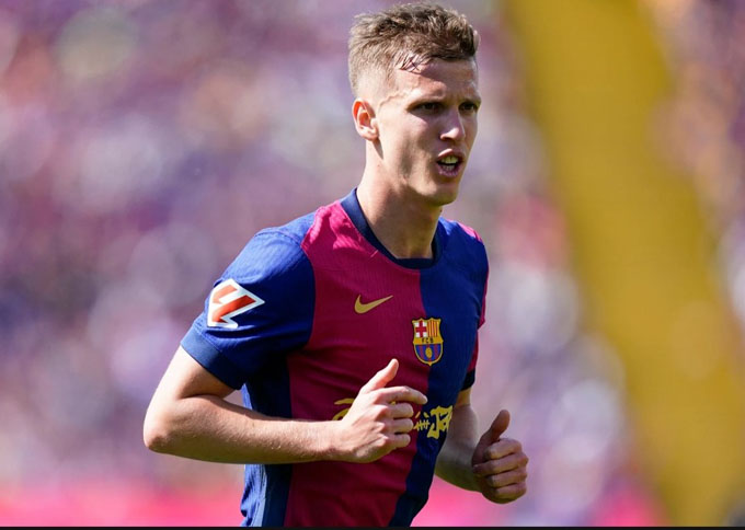 Barca đang rao bán Olmo