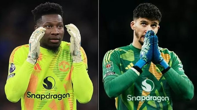 Onana đang phải cạnh tranh với Bayindir cho suất bắt chính ở trận gặp Arsenal