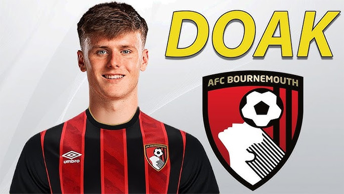 Doak gia nhập Bournemouth với mức phí 25 triệu bảng