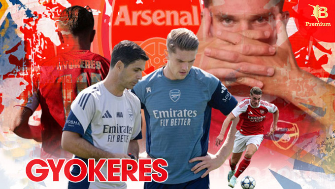 Arsenal cần thêm thời gian để ăn khớp với lối chơi của Gyokeres
