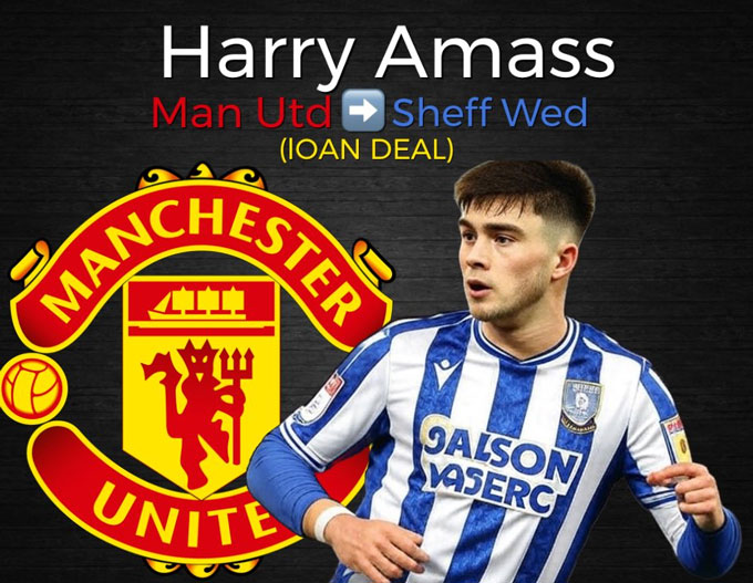 Amass mong muốn được cho mượn sang Sheffield Wednesday