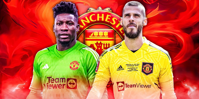 MU muốn mang De Gea trở lại để thay thế Onana thiếu ổn định