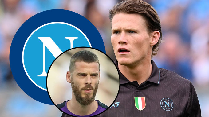 Napoli cũng muốn chiêu mộ De Gea để tái ngộ người đồng đội cũ McTominay