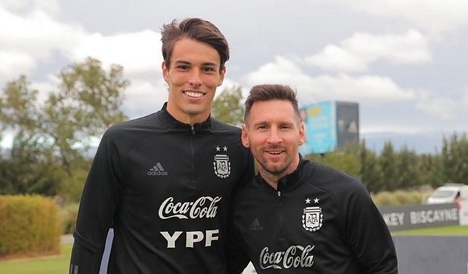 Federico Redondo từng chung màu áo Inter Miami với Messi