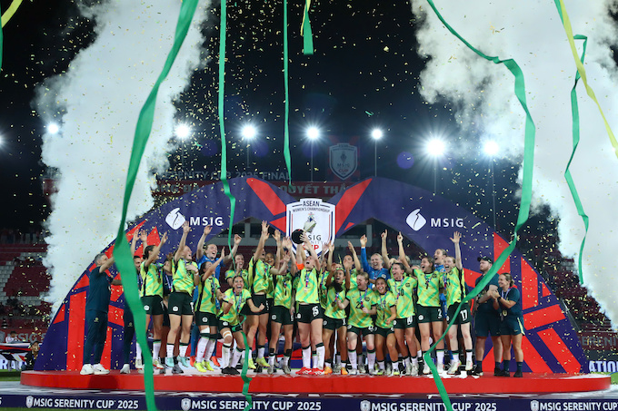 ĐT U23 Australia vô địch giải bóng đá nữ Đông Nam Á 2025. Ảnh: Đức Cường 