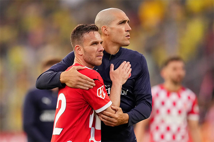 Mùa trước Romeu khoác áo Girona theo dạng cho mượn