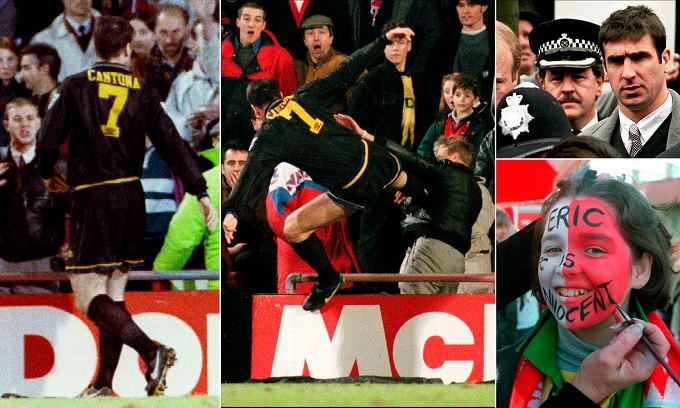 Cú đá kung-fu kinh điển của Cantona