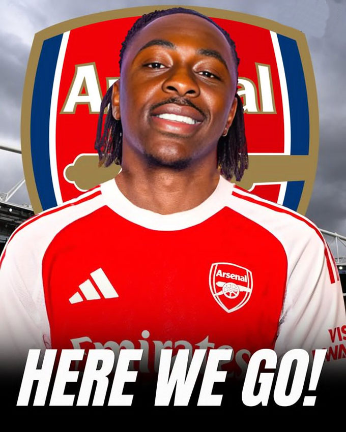 Arsenal đạt thỏa thuận chiêu mộ Eze