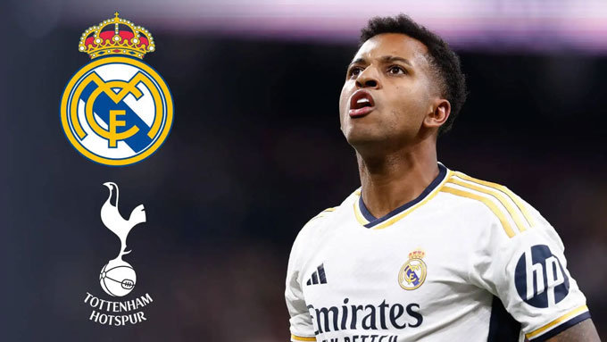Real khá thích ý tưởng cho Tottenham mượn Rodrygo