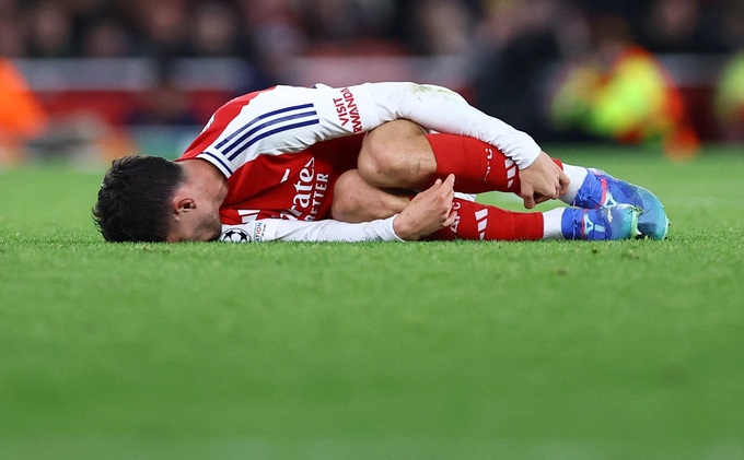 Chấn thương dài hạn của Kai Havertz là một trong những nguyên nhân khiến Arsenal gấp rút mua Eze