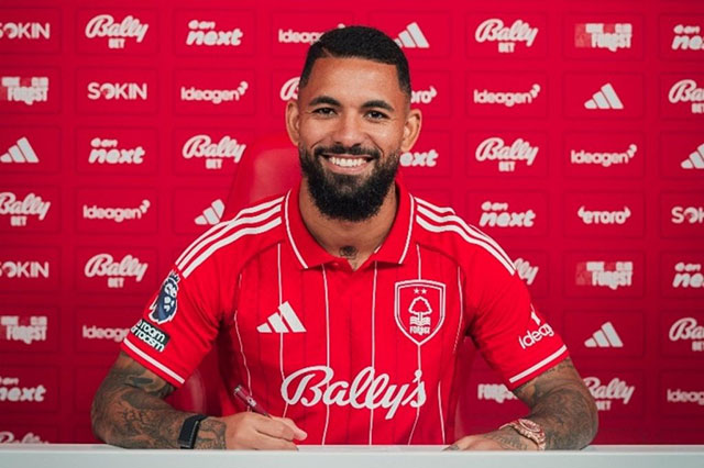 Luiz đã gia nhập Nottingham Forest theo dạng cho mượn