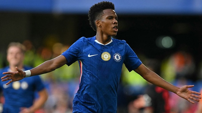 Estevao ở tuổi 18 đã là niềm hy vọng lớn của Chelsea