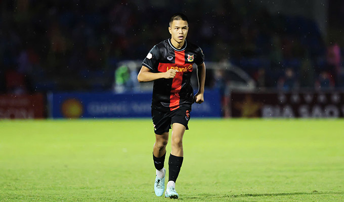 Trần Thành Trung đang dần thích nghi với môi trường V.League 
