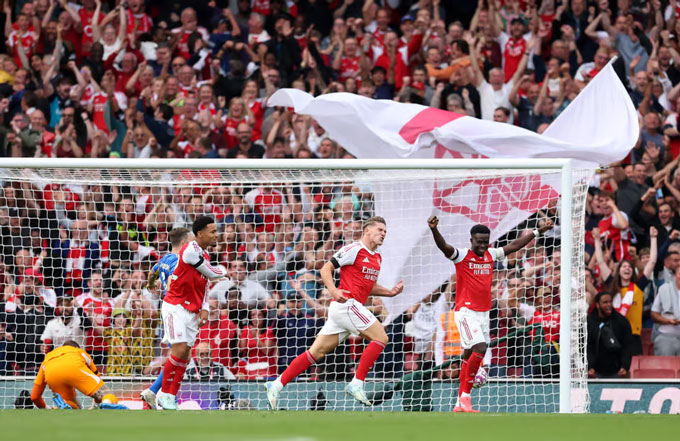 Gyokeres cho thấy giá trị của mình với cú đúp bàn thắng ở trận Arsenal vs Leeds