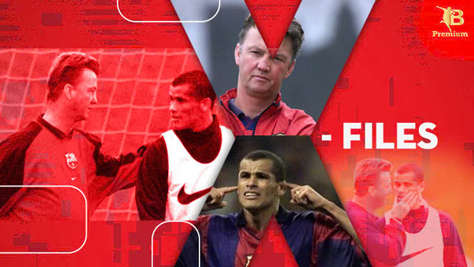 Rivaldo và Van Gaal đã từng bước trở thành kẻ thù không đội trời chung
