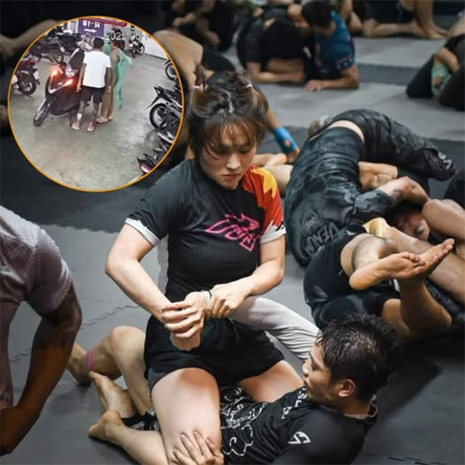 Chị đại Top Team MMA hạ gục thanh niên xăm trổ