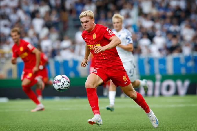 Conrad Harder trong màu áo Nordsjaelland