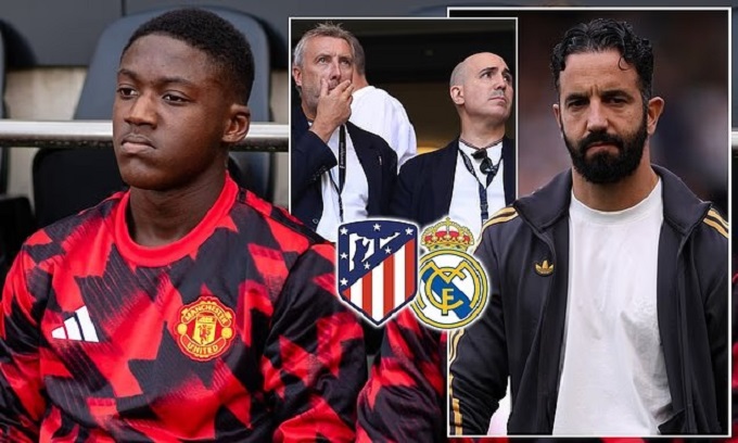 Real Madrid và Atletico tranh nhau Kobbie Mainoo