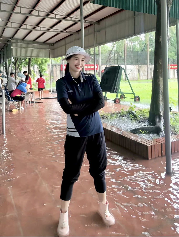Nụ cười rạng rỡ của Ánh Nguyệt