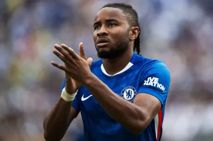Nkunku không thể hiện được nhiều trong màu áo Chelsea