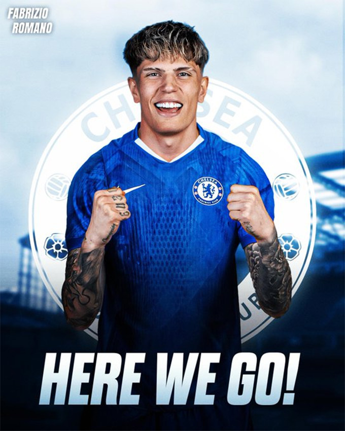 Garnacho cập bến Chelsea