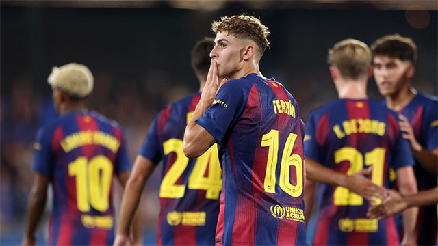 Lopez chỉ chơi 28 trận ở Barca mùa trước