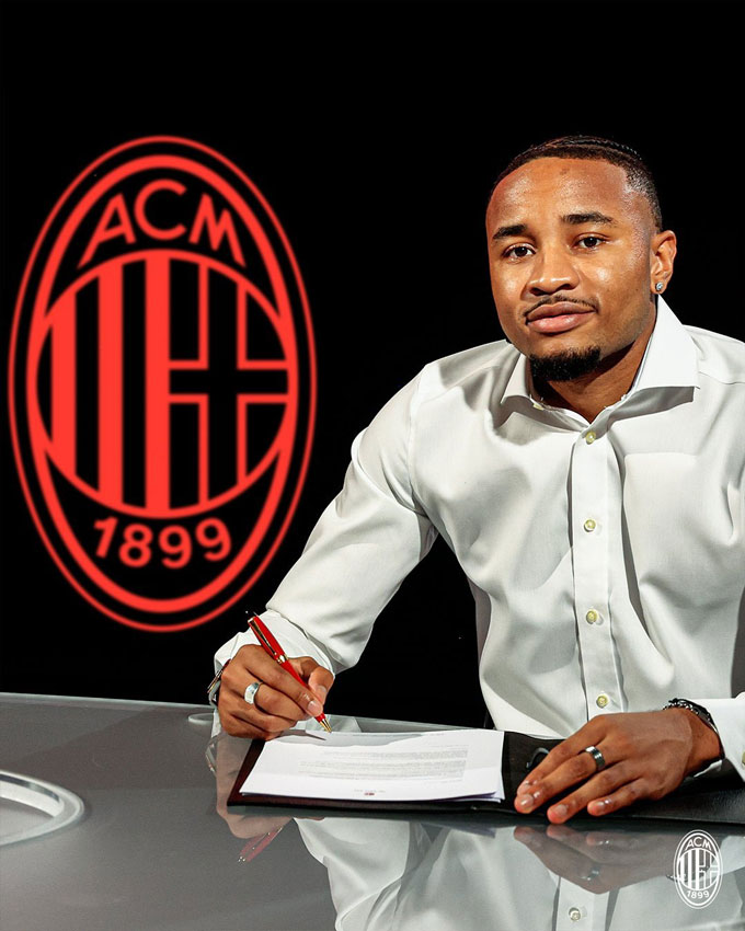 Nkunku chính thức ký hợp đồng với Milan