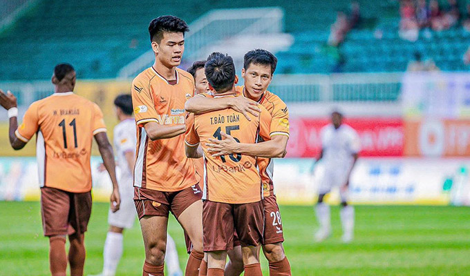Đinh Quang Kiệt bất ngờ được gọi lên ĐTQG. Ảnh: Minh Tuấn