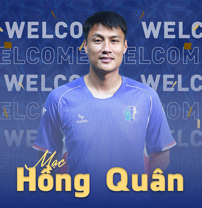 Mạc Hồng Quân cũng tái hợp với đội bóng cũ 