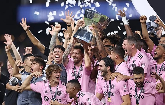 Lionel Messi từng giúp Inter Miami vô địch Concacaf League Cup 2023