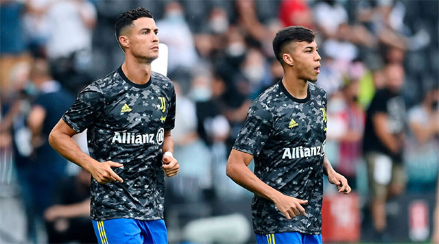 Ronaldo từng là đồng đội của Jorge ở Juventus