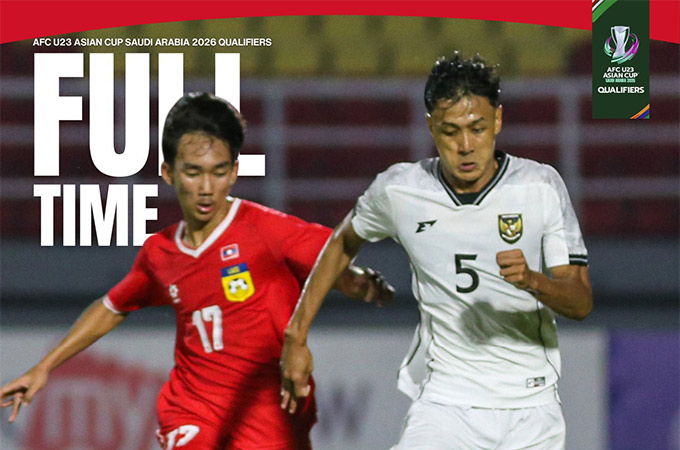 U23 Lào tạo địa chấn trước U23 Indonesia ở ngày khai màn vòng loại U23 châu Á 2026 
