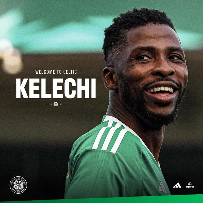 Celtic chiêu mộ thành công Iheanacho
