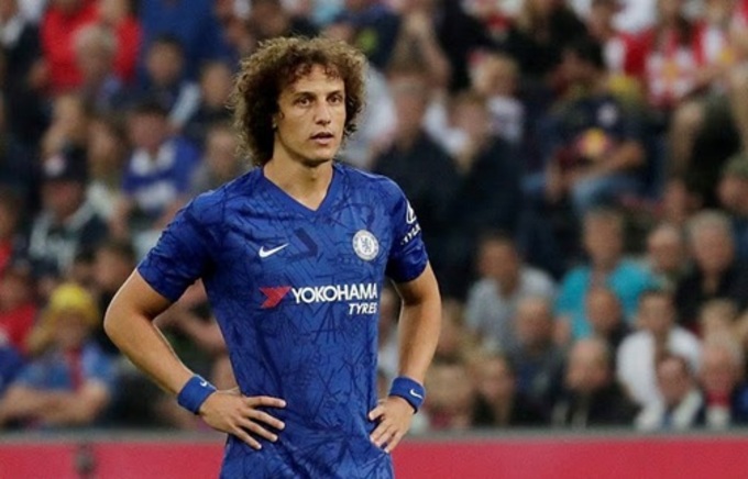 David Luiz từng rất nổi tiếng trong màu áo CLB Chelsea