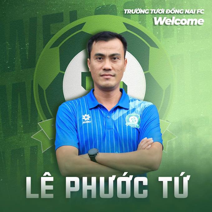 CLB Trường Tươi Đồng Nai giới thiệu GĐKT Lê Phước Tứ