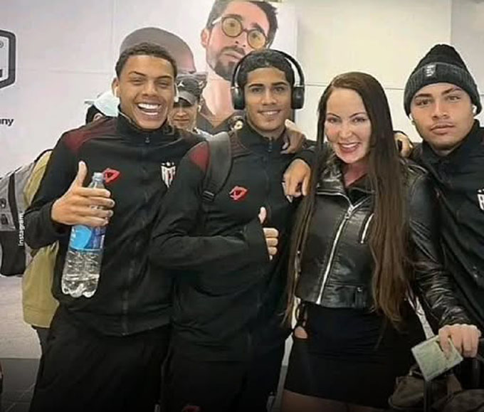 Ba cầu thủ thuộc đội U17 của Atletico Clube Goianiense bị sa thải.