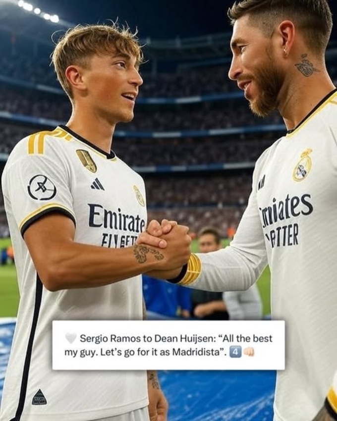 Sergio Ramos chính là hình mẫu trung vệ của Huijsen.