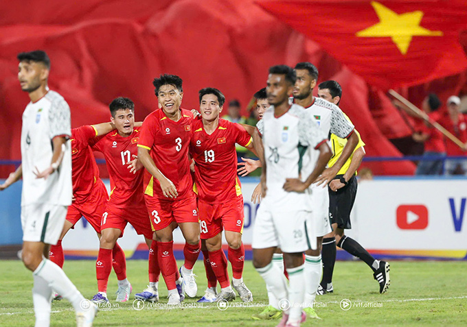 U22 Việt Nam đặt mục tiêu vào chung kết SEA Games 33 - Ảnh: VFF 