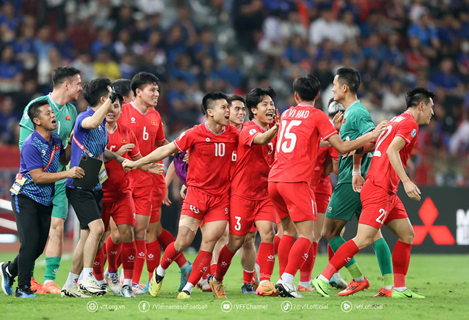 ĐT Việt Nam toàn thắng ở các trận diễn ra trên sân Việt Trì, thuộc AFF Cup 2024 - Ảnh: VFF 