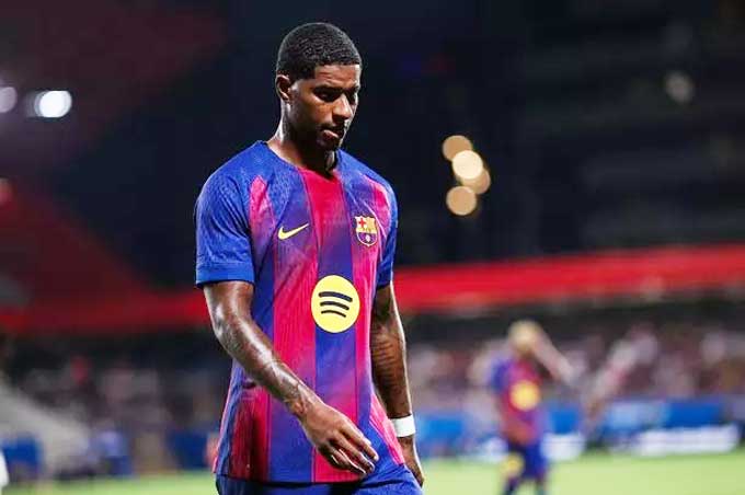 Rashford thi đấu mờ nhạt trong những trận đầu tiên khoác áo Barca