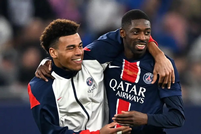 Cả Doue và Dembele đều chấn thương