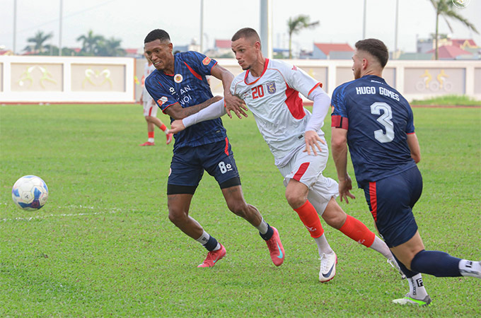 CAHN nhận thất bại 0-1 trước Bắc Ninh ở trận giao hữu chiều ngày 6/9 - Ảnh: BNFC