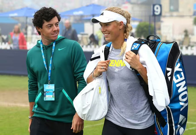McIlroy và Wozniacki từng là 1 cặp đôi đẹp trước khi bất ngờ huỷ hôn