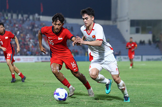 Khuất Văn Khang và đồng đội đứng trước cơ hội lớn giành vé tham dự VCK U23 châu Á 2026 - Ảnh: Đức Cường 