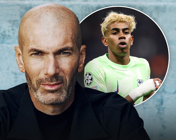 Ngay cả Zinedine Zidane cũng dành những lời có cánh cho Yamal.