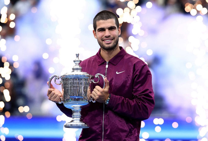Carlos Alcaraz vô địch US Open 2025